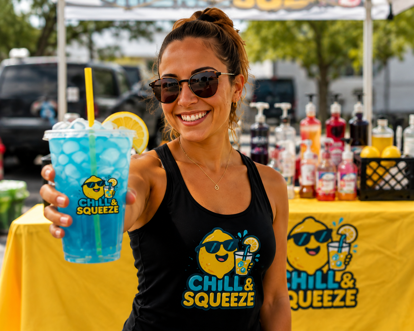 Fresh Chill & Squeeze lemonade
